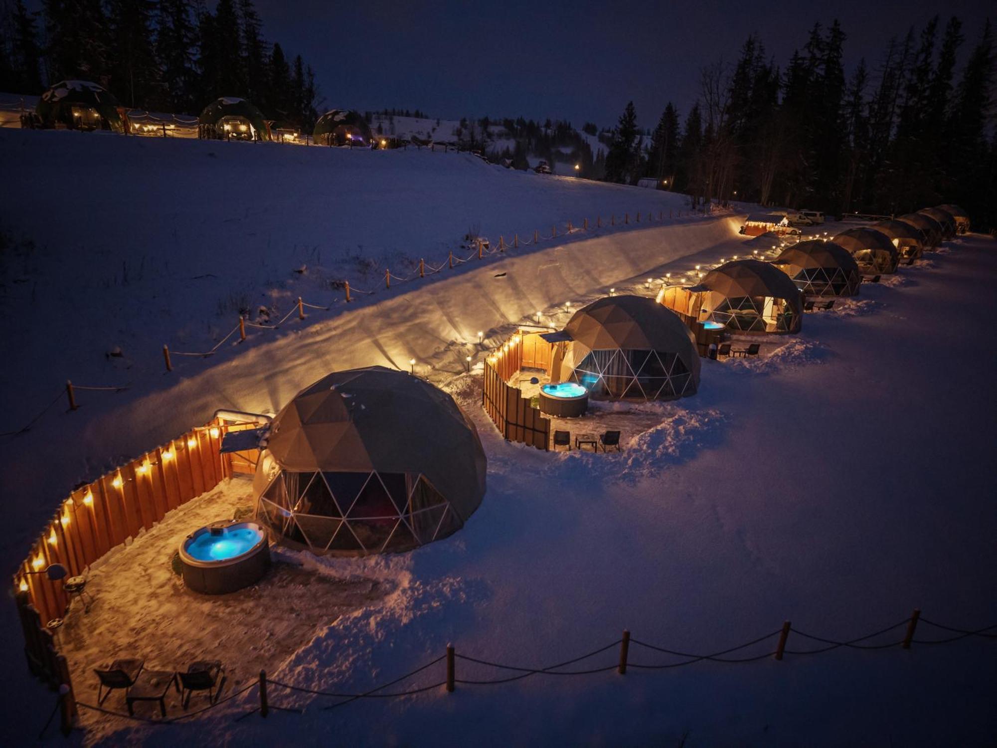 Отель Diamond Glamp & Jacuzzi Закопане Экстерьер фото