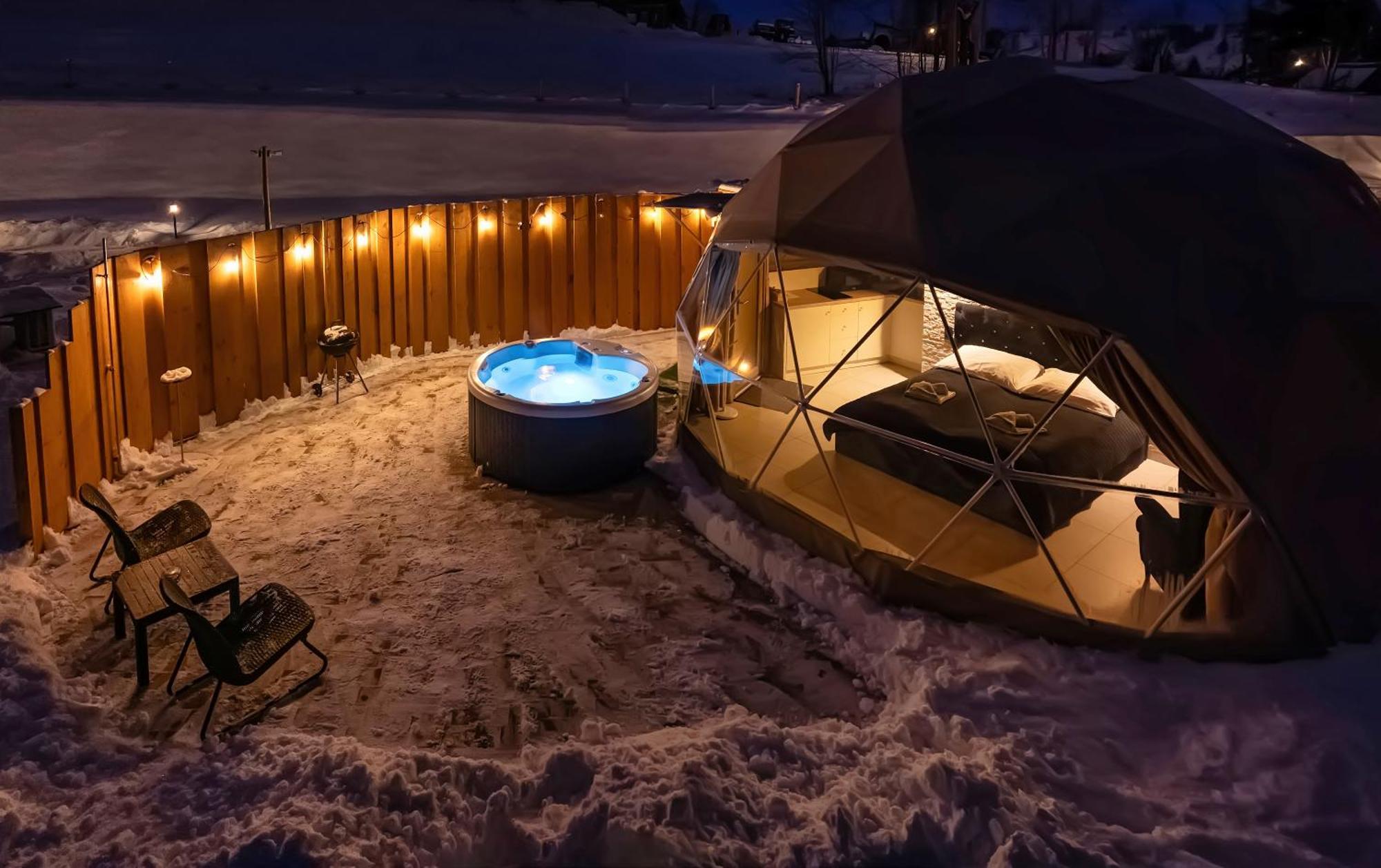 Отель Diamond Glamp & Jacuzzi Закопане Экстерьер фото